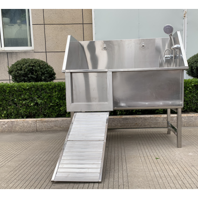 Stainless Steel Dog Bath Tubs Pet Grooming Bathtubs